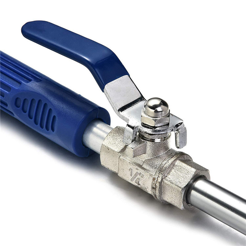 Automobilių plovyklos priežiūra aukšto slėgio galios vandens pistoleto plovimo mašina vandens srovė sodo žarna antgalis purkštukas purškiamas valymo įrankis