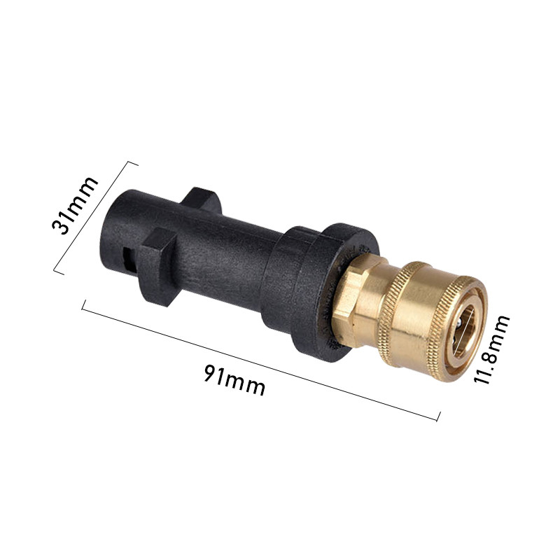Adaptor pentru pistol pentru spălătorie de înaltă presiune compatibil numai înlocuitor pentru Karcher K2, K3, K4, K5, K6, K7, duză 1/4'' Quick Connect