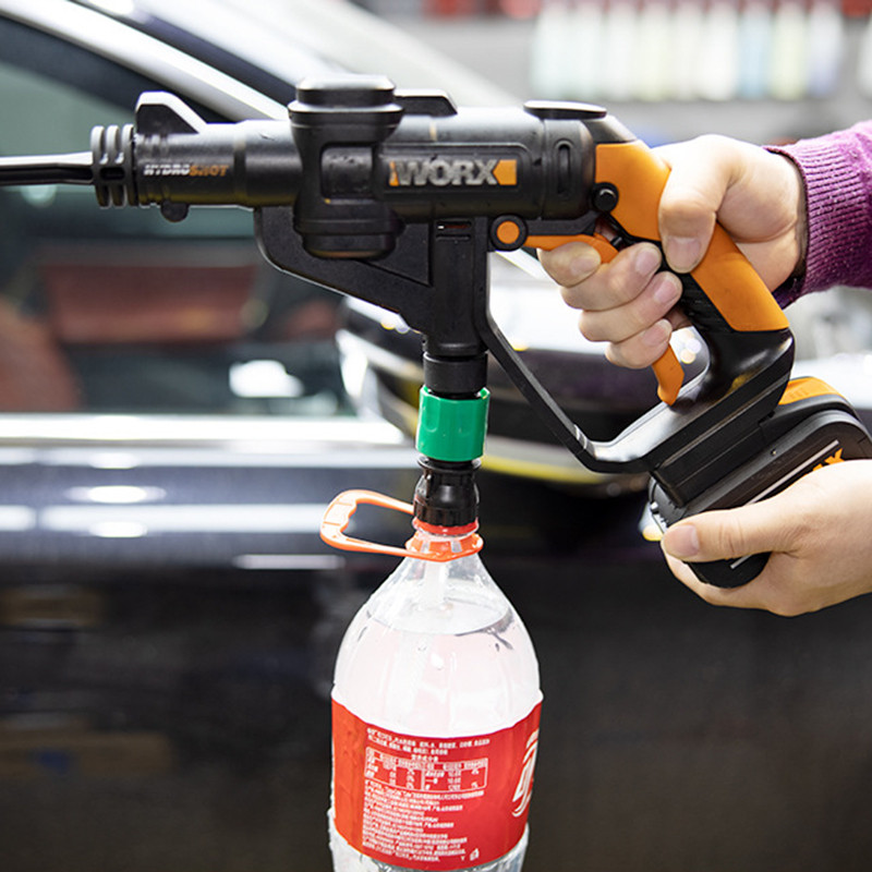 Προσαρμογέας 1 τμχ για πιστόλι πλύσης μπαταρίας λιθίου με λάστιχο πλύσης υψηλής πίεσης φιάλης κοκ Αξεσουάρ πλύσης