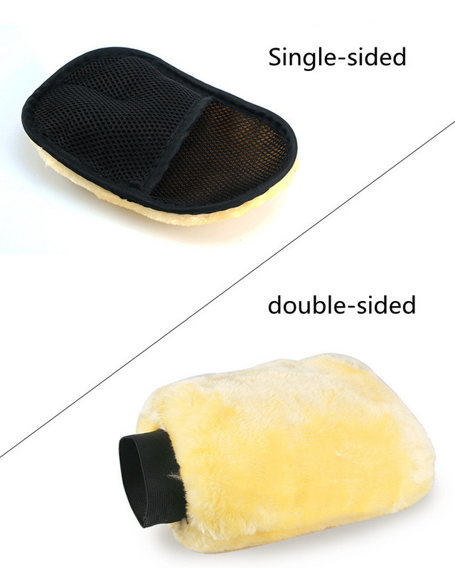 Lână din microfibră moale Mănuși de spălat auto pentru curățare Mănușă de curățare pentru mașini Îngrijire pentru spălat motociclete Vopsea pentru mașină Unelte de îngrijire pentru spălat