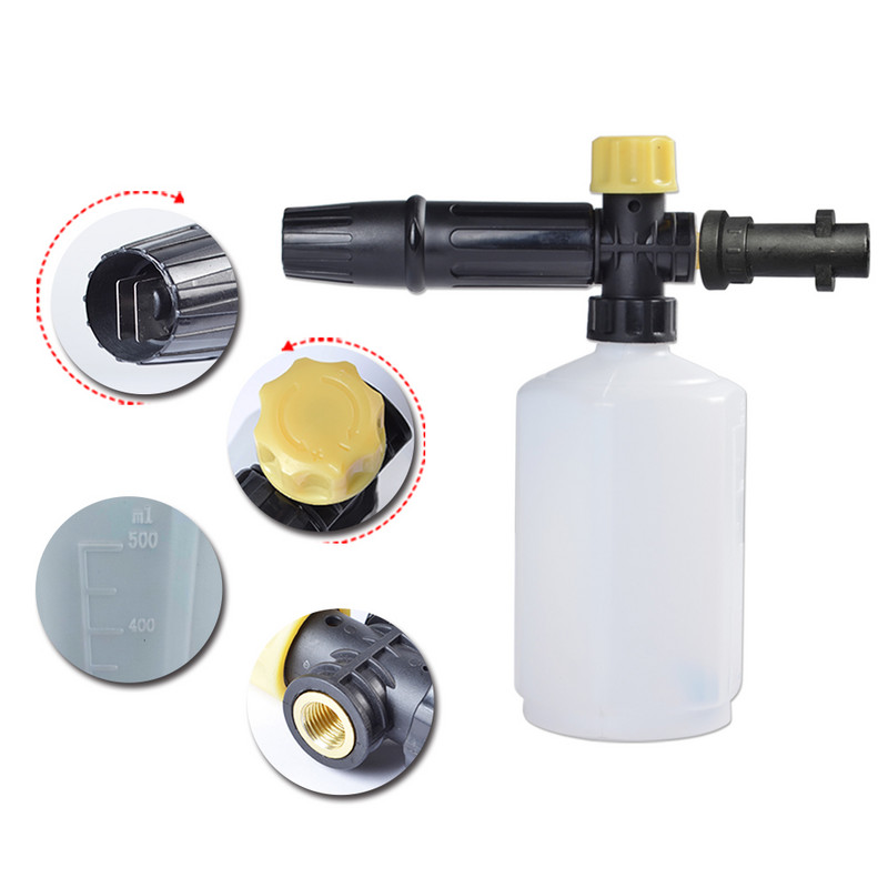Autopraonica Foam Gun Mlaznica top za pjenu generator pjene za Karcher Kranzle Interskol Elitech Huter Gerni Stihl visokotlačni perač