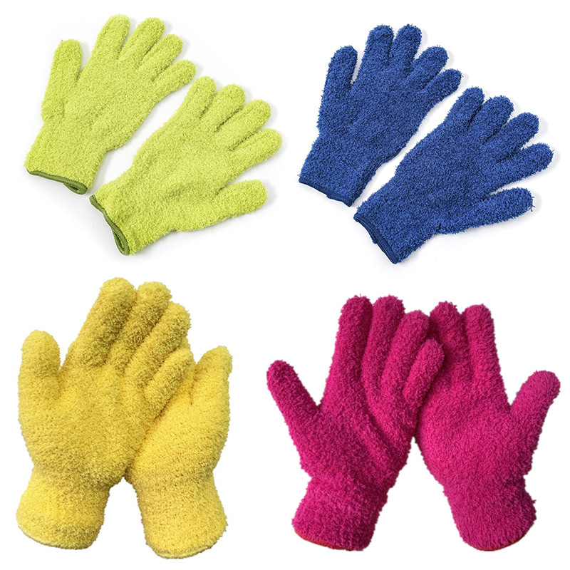 1 buc mănuși reutilizabile pentru curățarea prafului din microfibră, mănuși pentru mașini, instrumente de îndepărtare a prafului pentru ferestre, instrumente pentru mănuși de curățare