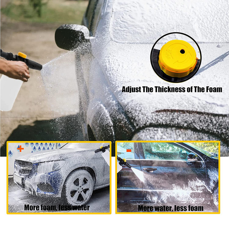 Mașină de spălat cu înaltă presiune Spălator de spumă auto Lance de spumă de zăpadă duză de spumă tun spumă generator de spumă pentru Daewoo Hammer Karcher Huter Makita