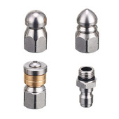 Roostevabast terasest kanalisatsiooni äravoolutoru joa puhastusotsik G 1/4 kõrgsurvepesuri vooliku jaoks