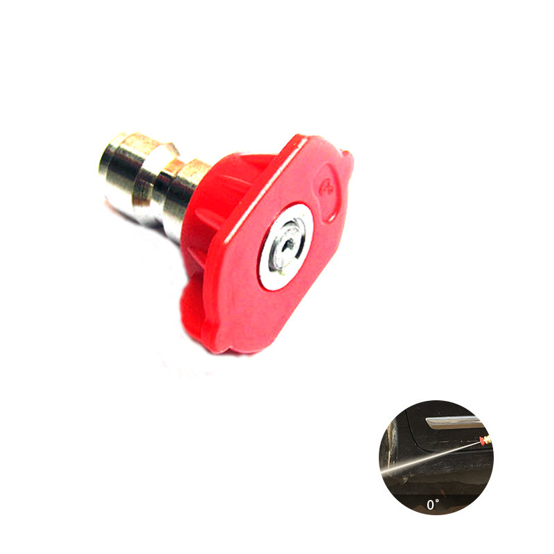 5 tk kõrgsurvepesuri pihusti otsik 1/4-tollise liibuva väliskeermega 0 15 25 40 kraadi veejuga