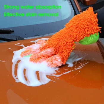 1 бр. Ръкавица за миене на кола Ненадраскваща ръкавица за миене на кола Многофункционална ръкавица за миене на кола