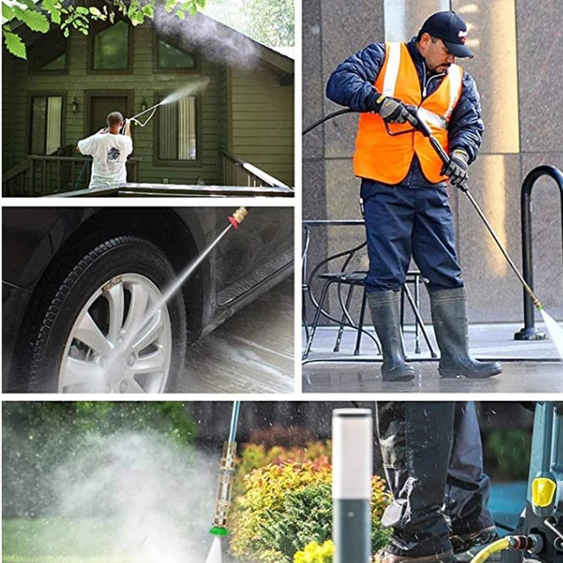 6 tk autotarvikud 1800psi elektriline kõrgsurvepesuri adapter karcheri jaoks k2k3k4k5k6k7 pihustuspüstoli vee autopesu jaoks