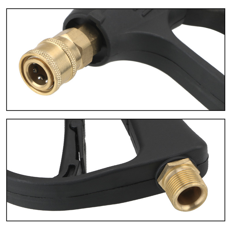 LEEPEE 14mm M22 Socket 1/4" Γρήγορης απελευθέρωσης Snow Foam Gun Αυτοκινήτου Υψηλής Πίεσης Πιστόλι νερού με 5 τεμ.