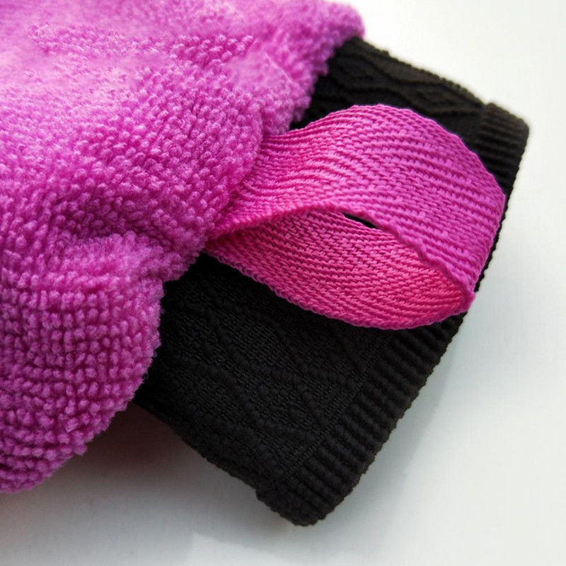 Mănuși de spălat auto 3 în 1 Prosop de curățare a vehiculelor din microfibră cu mănuși multifuncționale