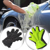 Superfine Fiber Gloves Car Wash Cleaning Cleaning Multi-function Guantes De Lavado De Autos Βούρτσα Καθαρισμού Λεπτομέρειες Γάντια πλυσίματος