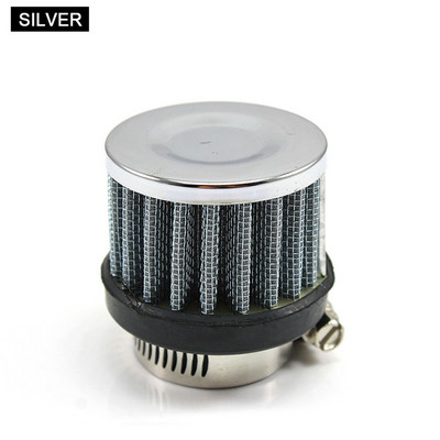 R-EP Universal φίλτρο αέρα αυτοκινήτου 12 mm 25 mm για Μίνι φίλτρα εξαερισμού στροφαλοθαλάμου υψηλής ροής εισαγωγής κρύου αέρα μοτοσυκλέτας