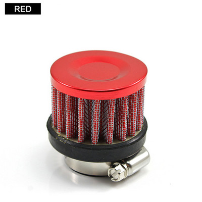 R-EP Universal φίλτρο αέρα αυτοκινήτου 12 mm 25 mm για Μίνι φίλτρα εξαερισμού στροφαλοθαλάμου υψηλής ροής εισαγωγής κρύου αέρα μοτοσυκλέτας