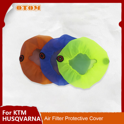 OTOM New Motorcycle Adaptor Gauze Air Filter Dust Sand Cover Engine Cleaning Protection For KTM HUSQVARN TE FE FC TC EXC XCF