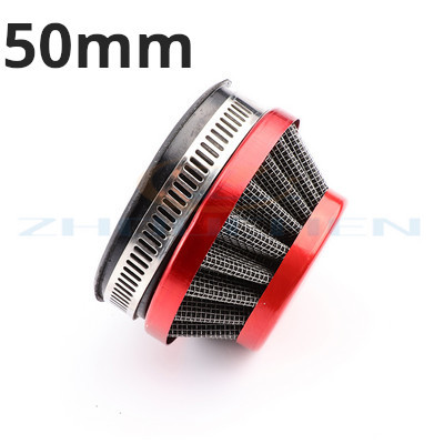 38mm 42mm 44mm 50mm 58mm Καθαριστικό φίλτρου αέρα για ποδήλατο με αέριο Push Mini Moto Pocket Bike ATV Quad 4 Wheeler Motorcycle