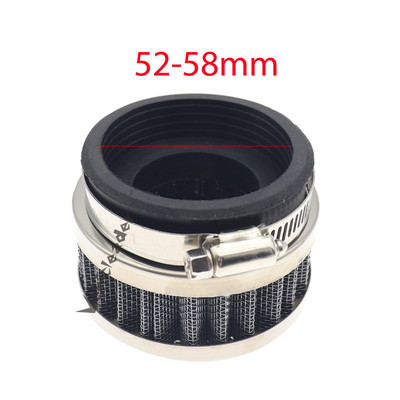 28mm-60mm Universal Filter Air Cleaner Μοτοσικλέτα ATV Pit Dirt Bike Air Cleaner φίλτρο εισαγωγής για Honda Kawasaki Yamaha Moto