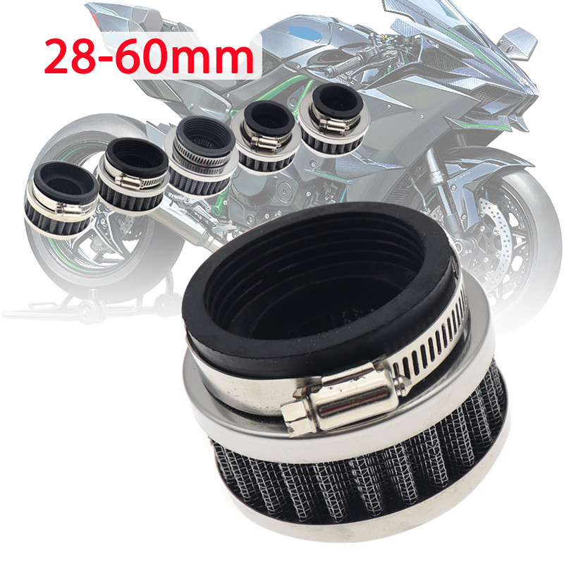 28mm-60mm Universal Filter Air Cleaner Μοτοσικλέτα ATV Pit Dirt Bike Air Cleaner φίλτρο εισαγωγής για Honda Kawasaki Yamaha Moto
