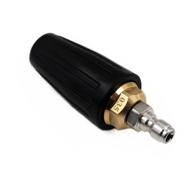 1/4 colio automobilio slėginio plovimo priedas turbo purkštukai purkštuvas sukamoji mova, purkštukas greitam prijungimui