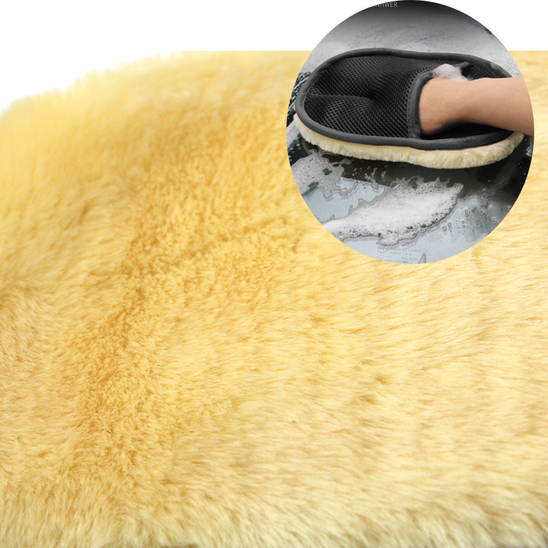 Γάντια καθαρισμού fleece αυτοκινήτου διπλής όψης για Hyundai ix35 iX45 iX25 i20 i30 Sonata, Verna, Solaris, Elantra, Accent, Veracruz, Mistra,