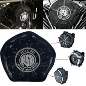 RSD Μαύρη αδιάβροχη κάλτσα βροχής για Harley Touring Sportster 1200 Softail Dyna Road King Electra Glide For Air Filter Cleaner Kit