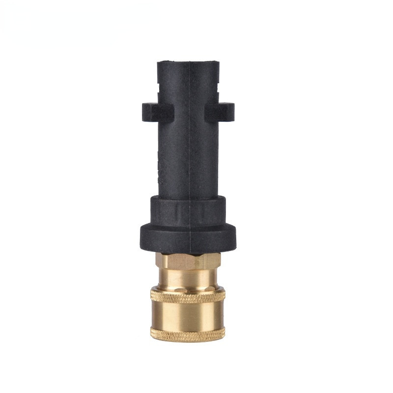 Conector pistol de apă pentru spălătorie auto de înaltă presiune 1/4 Conector de conversie cu conectare rapidă Accesorii pentru mașină de curățare Karcher K2-K3