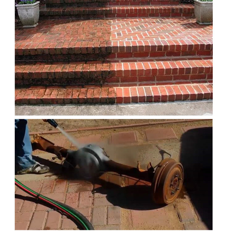 Märg-liivapuhastusotsik, erineva otsikuga, kõrgsurvepesuri püstolipuhasti jaoks