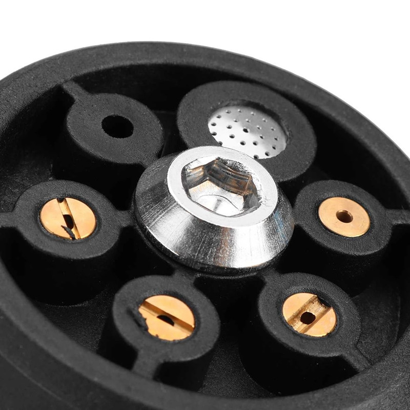 Plastikust 6-ühes reguleeritav otsik 1/4-tollise kõrgsurve juhtmeta pesumasina puhasti jaoks veepüstoli osade vooliku otsik