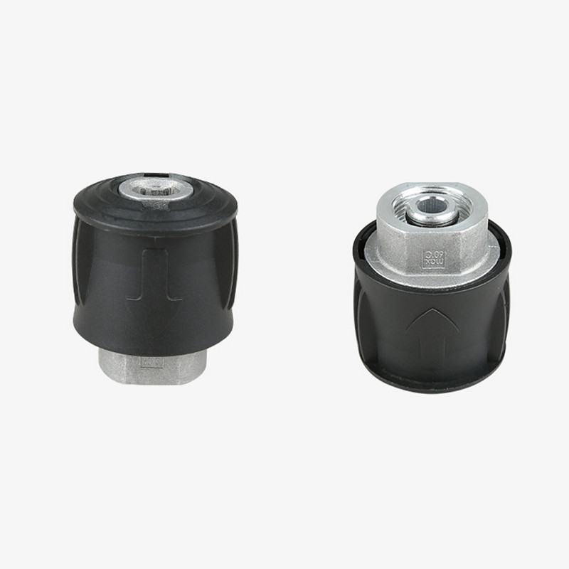 M22x14mm Σετ προσαρμογέα πλύσης πίεσης βύσματος κορυφής εύκαμπτου σωλήνα ταχείας σύνδεσης Σύνδεσμος προσαρμογής ροδέλας απελευθέρωσης για τη σειρά Karcher K