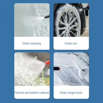 2,5/2/1,5L Αφρός για πλύσιμο αυτοκινήτου Σπρέι υψηλής πίεσης Snow Foam Lance Ρυθμιζόμενες ροδέλες Γεννήτρια αφρού Car Clean Styling
