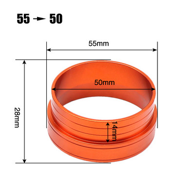 SCL Racing universaalne 37mm 42mm 45mm 50mm alumiiniumkummist mootorratta PE PWK karburaatori sisselaskeõhufiltri ühendusliidese adapter