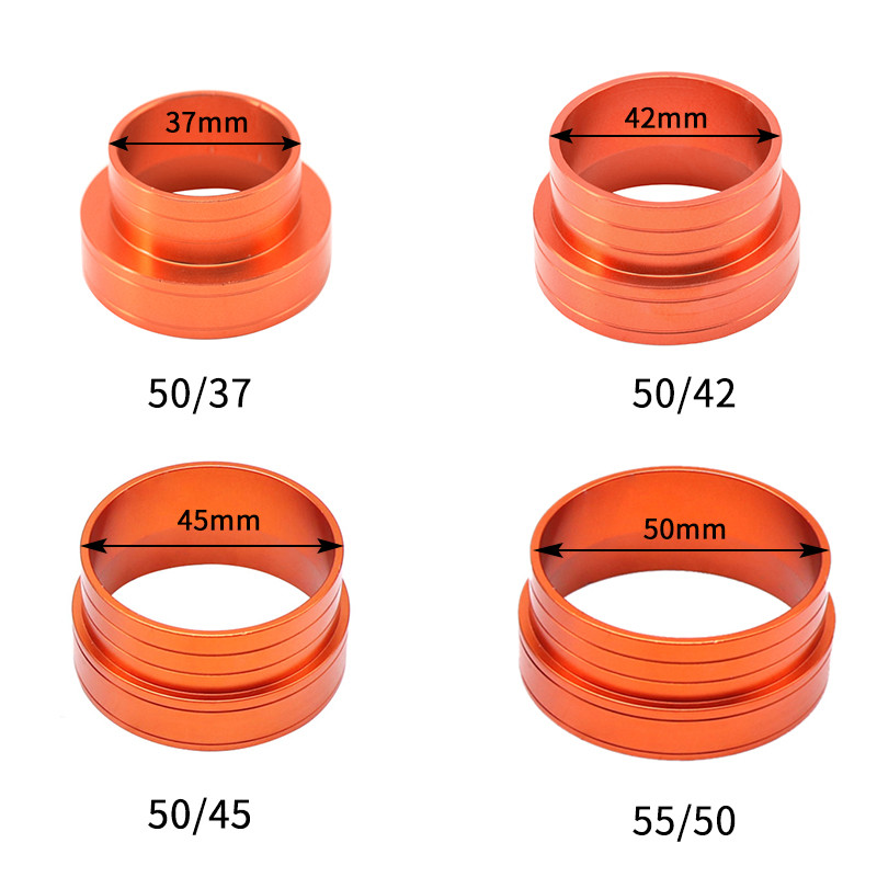 SCL Racing universaalne 37mm 42mm 45mm 50mm alumiiniumkummist mootorratta PE PWK karburaatori sisselaskeõhufiltri ühendusliidese adapter