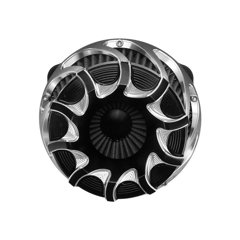 Motocikl CNC Čistač zračnog filtra Usisni filtar za Harley Softail Dyna Sportster 883 1200 Touring Road King Fatboy FLHX FLTRX