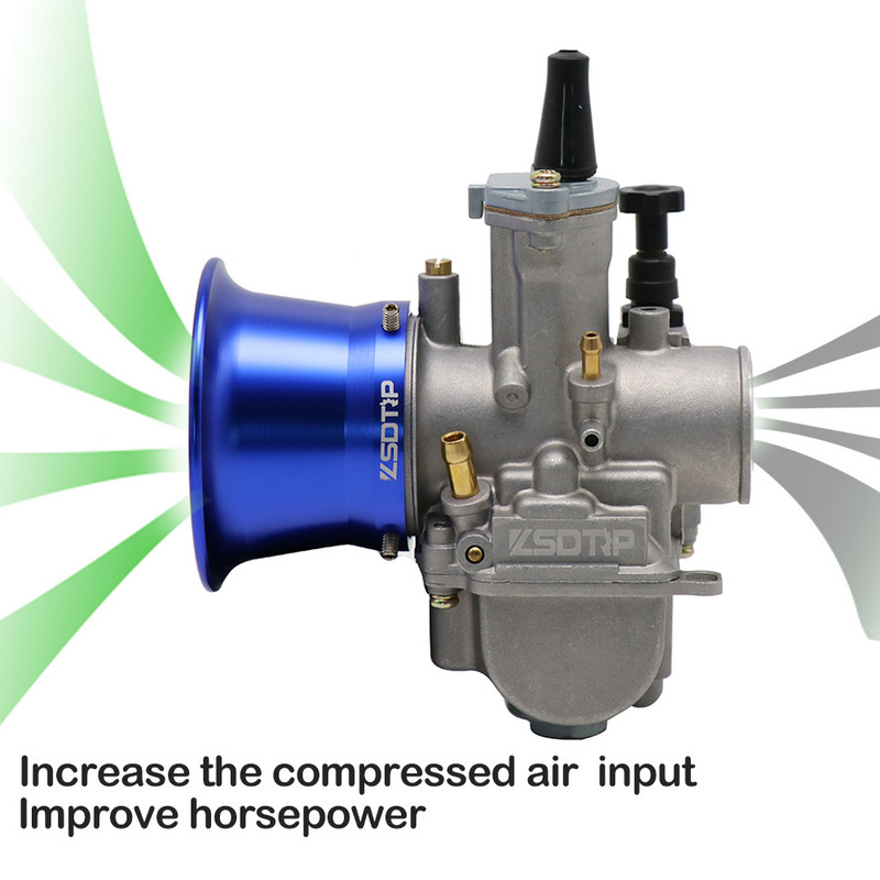 ALCON-Racing 50mm carburator filtru de aer cap ciupercă cu plasă de curățare țeavă de admisie scuter modificat universal motocicletă