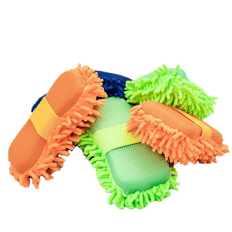 Coral Sponge autopesumasin Käsn Puhastus Autohooldus Detailiharjad Pesukäsn Autokindad Stiilimispuhastusvahendid Käsn C