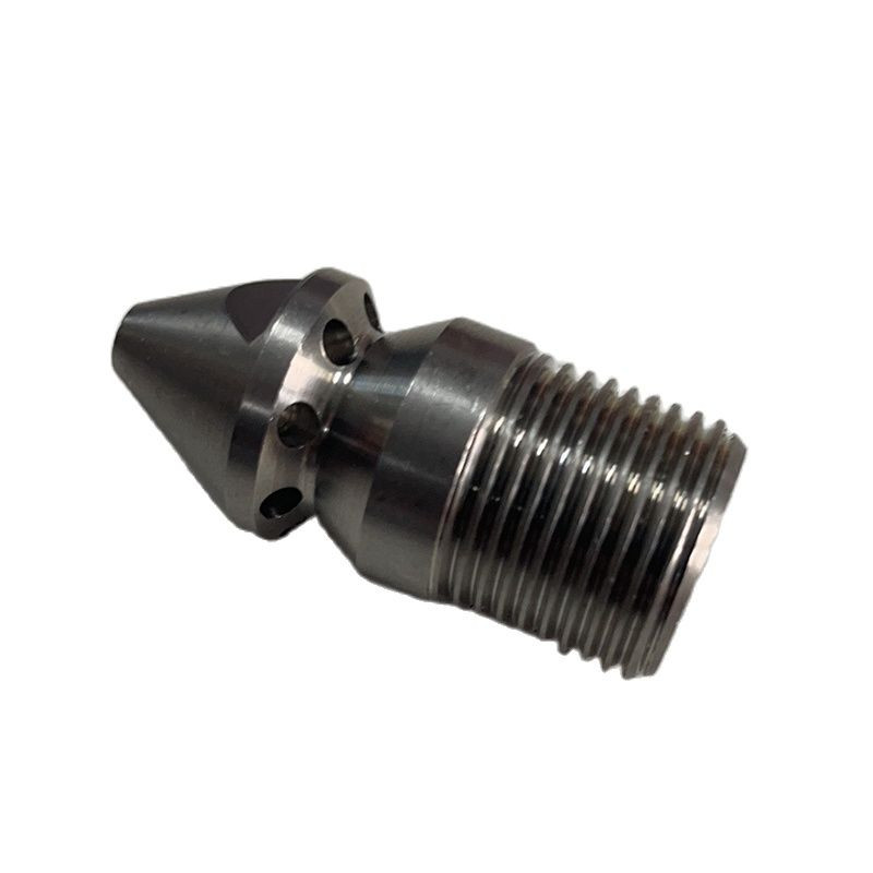 Ακροφύσιο Jetter 9 Jet 3/8" αρσενικό 4.5 Περιστροφικό ακροφύσιο καθαρισμού αποστράγγισης / αποχέτευσης αποχέτευσης από ανοξείδωτο ατσάλι 303