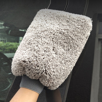 New Style Grey Plus βελούδινη ίνα Γάντια πλυσίματος αυτοκινήτου Εργαλείο καθαρισμού αυτοκινήτου Οικιακή χρήση Βούρτσα καθαρισμού πολλαπλών λειτουργιών Λεπτομέρειες Ποτέ Scrat