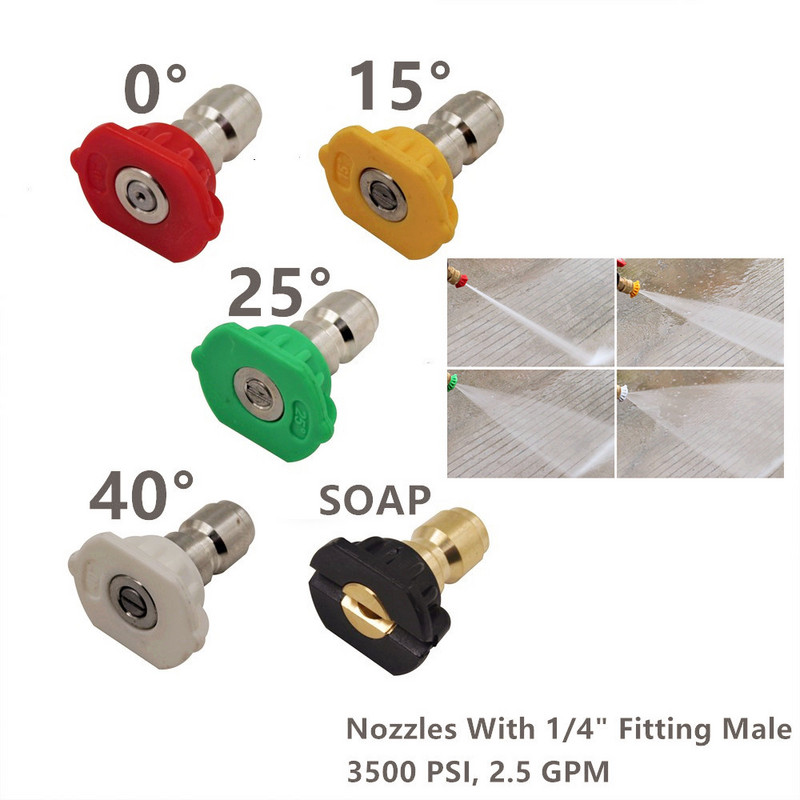 Kõrgsurvepesuri düüsi adapter Karcher K-seeria pesuripüstolile kiirühendusega 1/4" lahtiühendamise vabastusvarda toru