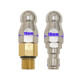 Από ανοξείδωτο χάλυβα G 1/4" Ακροφύσιο σωλήνα αποστράγγισης με ψεκασμό με γρήγορη σύνδεση ή σπείρωμα