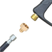 Emane M22–M14 isane adapteri survepesuri püstoli vooliku ühendus messingist liitmik