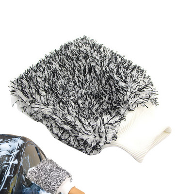 Γάντια πλυσίματος αυτοκινήτου Microfiber διπλής όψης Πλυντήριο αυτοκινήτου Mitt Chenille Microfiber Lint Δωρεάν Πλύσιμο Γάντι και Πετσέτες μικροϊνών Πλυντήριο αυτοκινήτου