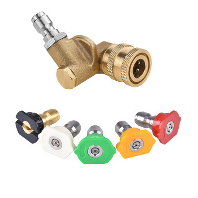 antgalis aukšto slėgio plovimo mašina Ventiliatoriaus antgalio komplektas automobiliams Automobilių priedai turbo Tornado vandens snapelis automobilio vandens taupymui