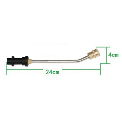 Pihustuspüstoli 4000 PSI jaoks Karcher K2-K7 1/4-tollise kõrgsurvepesuri pihustusotsiku kinnituse pikendusvarraste jaoks
