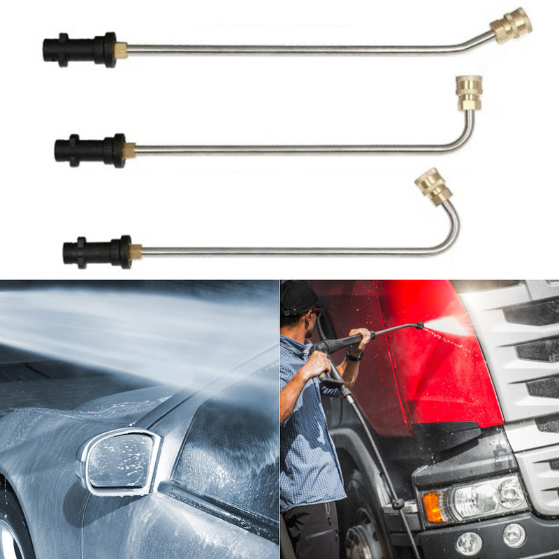 Pihustuspüstoli 4000 PSI jaoks Karcher K2-K7 1/4-tollise kõrgsurvepesuri pihustusotsiku kinnituse pikendusvarraste jaoks