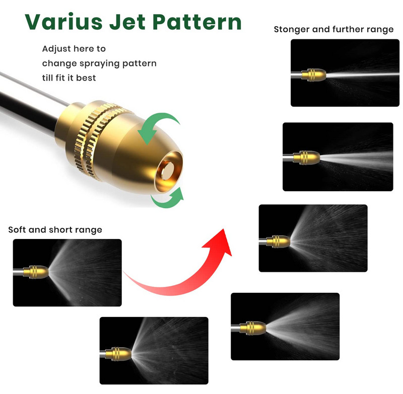 Kaasaskantav Auto Lance veepüstol kõrgsurveotsik Jet autopesuri pihusti puhastustööriist autode pesuriistad