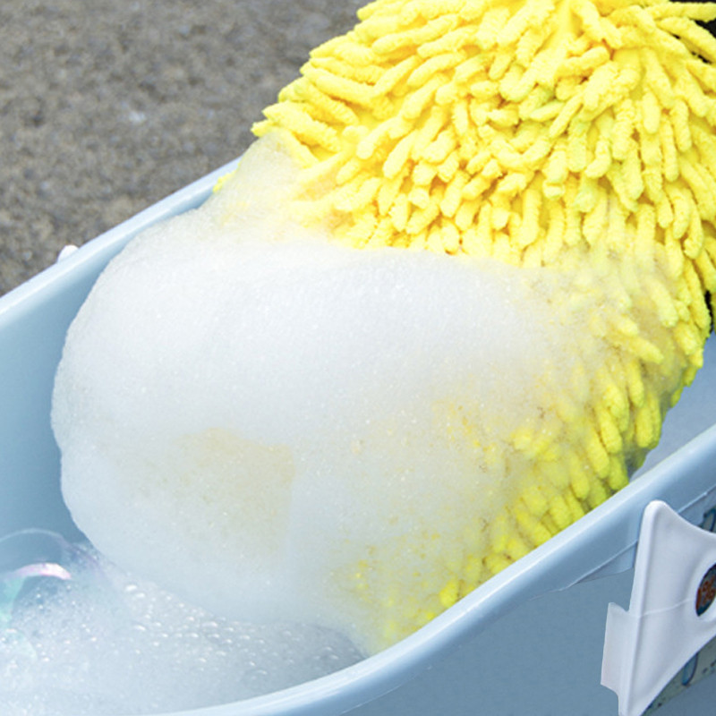 Autopesukindad Mikrofiiber šenill Veekindel Kahepoolne Care Mitt Autovahatamine Detailpesuharjad Autopuhastustööriist