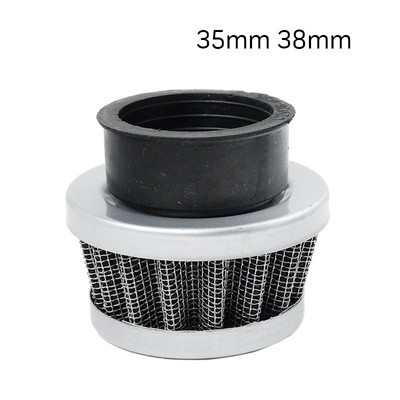 Universal 35mm 38mm Air Filter Motorcycle Scooter Air Cleaner Intake Filter For 110-125CC ATVs Quad Dirt Pit Bike Go Kart
