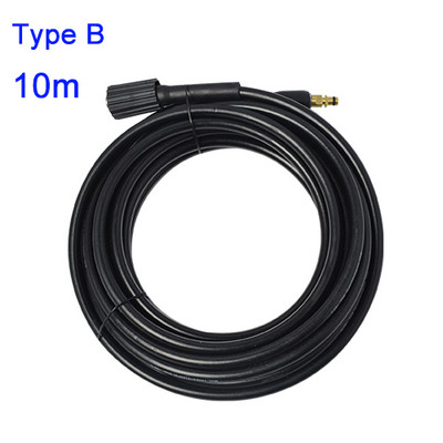 6 10 15 m Καλώδιο σωλήνας σωλήνας πλυντηρίου αυτοκινήτων Επέκταση σωλήνα καθαρισμού νερού υψηλής πίεσης Γρήγορος σύνδεσμος για πλυντήριο πίεσης Karcher