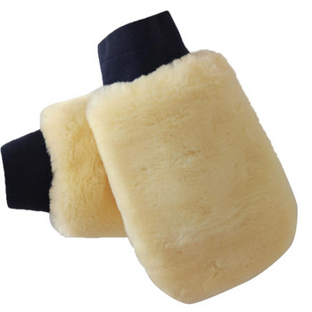 1PC Extra Thick Wool Wash Gloves Cleaning Γυάλισμα και κερί Γάντια Car Cleaning Wash Mitt Absorbent Wash Mitt Wash Tools