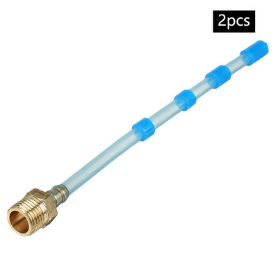 2x Αξεσουάρ αυτοκινήτου Σωλήνας σωλήνα υγρού νερού σωλήνας σύνδεσης Χάλκινος για Αξεσουάρ εξαρτημάτων πιστολιού πλύσης πλύσης Tornador Cleaning Νέο 2020
