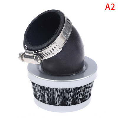 Μοτοσικλέτα Black Air Filters 35Mm Universal Atv Scooter Pit Dirt Bike Stright Curved Right Μίνι καθαριστικό φίλτρου αέρα