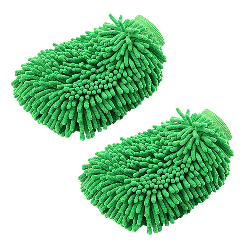 2 buc/pachet Mănușă pentru spălat mașină pentru spălat, exterior, interior, mănușă mare de curățare pentru uz casnic, reutilizabilă, îndepărtarea prafului, lustruire ultra moale